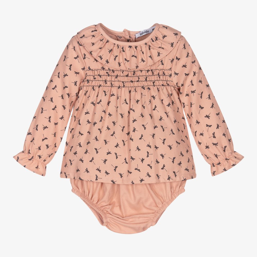 Babidu - Ensemble short rose Fille  | Childrensalon