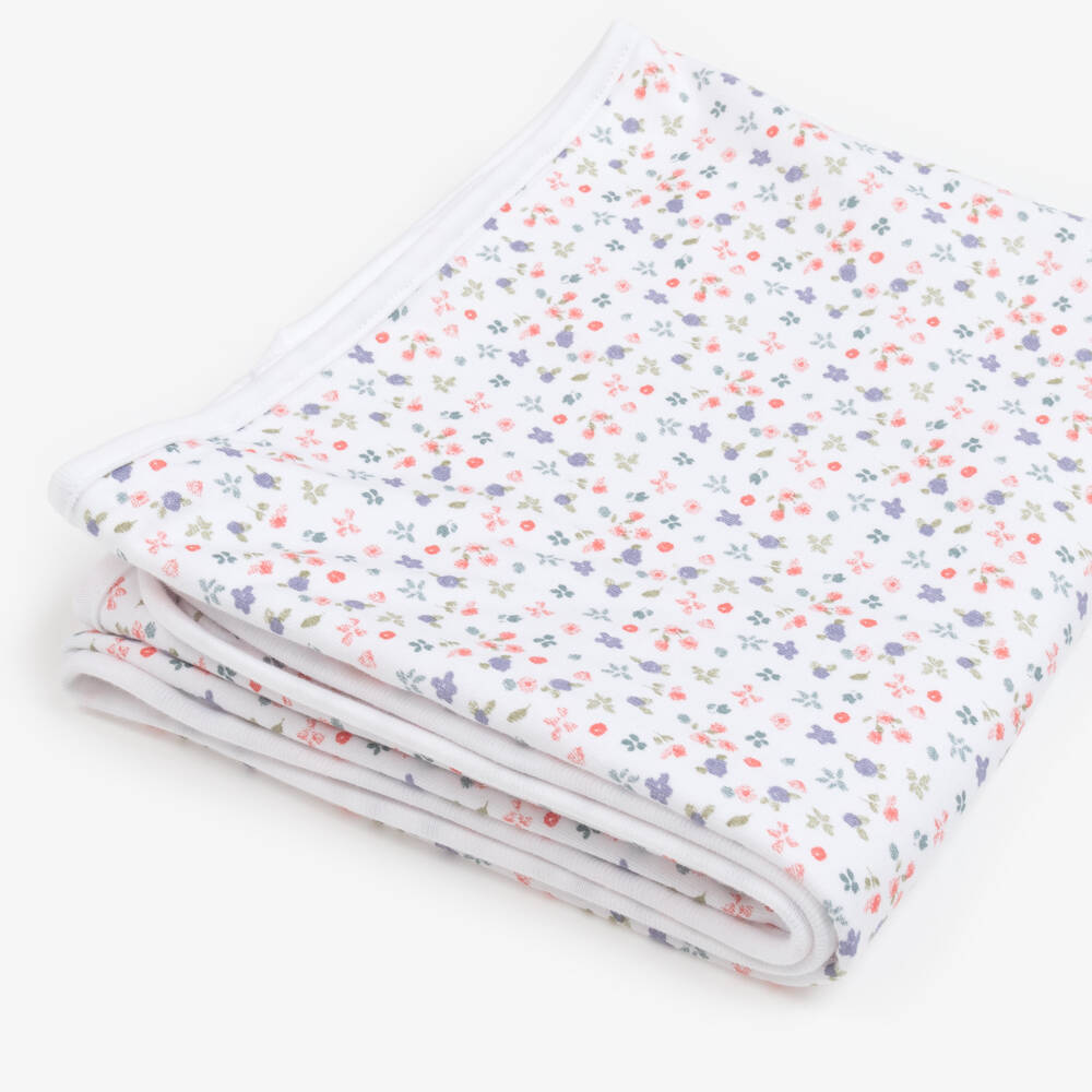Babidu-Girls' Soft White Floral Wrap | Childrensalon Outlet