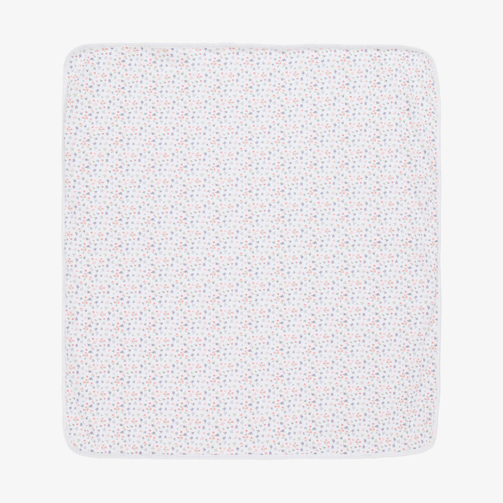 Babidu-Girls' Soft White Floral Wrap | Childrensalon Outlet