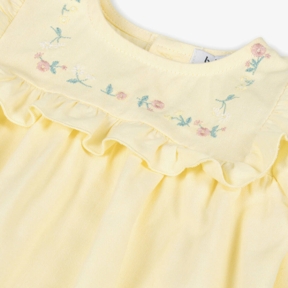 Babidu-فستان بناتي مطرز بزهور الشمس | Childrensalon Outlet