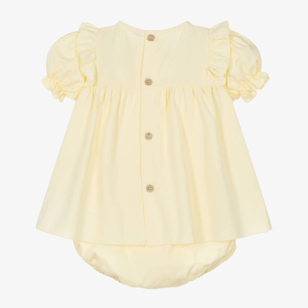 Babidu-فستان بناتي مطرز بزهور الشمس | Childrensalon Outlet