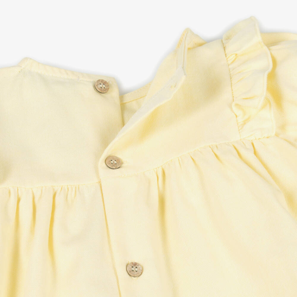 Babidu-فستان بناتي مطرز بزهور الشمس | Childrensalon Outlet