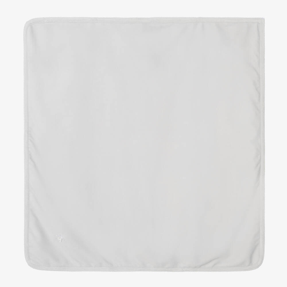 Babidu - Grey Velour Blanket (85cm) | Childrensalon