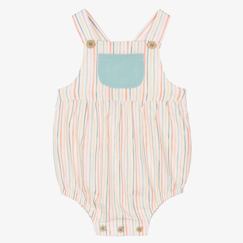 Babidu - Striped Cotton Baby Shortie | Childrensalon