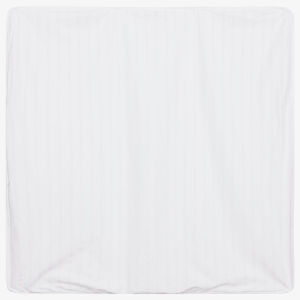Babidu - White & Pink Blanket (73cm) | Childrensalon