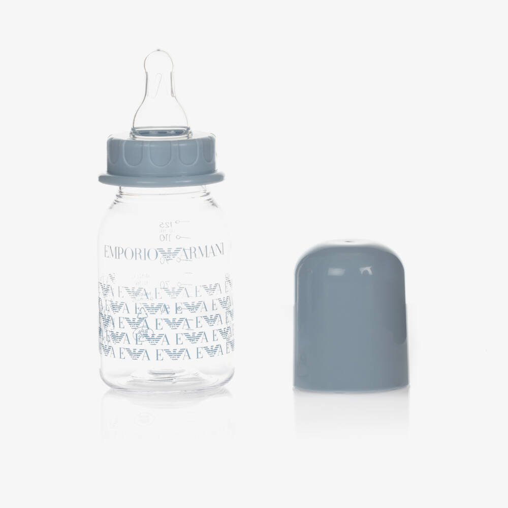 Emporio Armani-Baby Boys 4 Piece Blue Bottle Set | Childrensalon Outlet