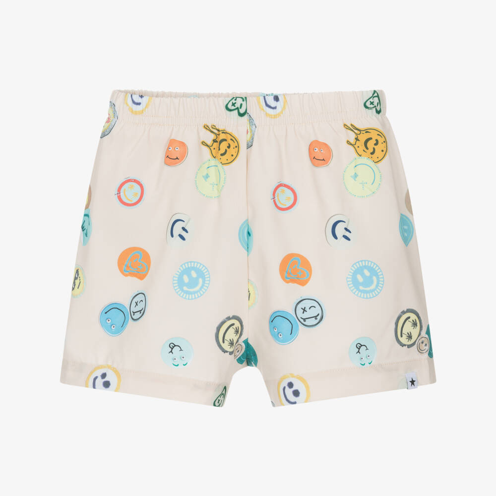 Molo-Baby Boys Beige Swim Shorts (UPF50+) | Childrensalon Outlet