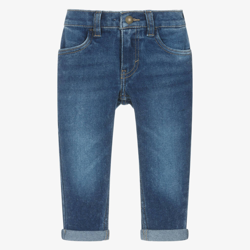 Levi's-Baby Boys Blue Denim Loose Taper Jeans | Childrensalon Outlet