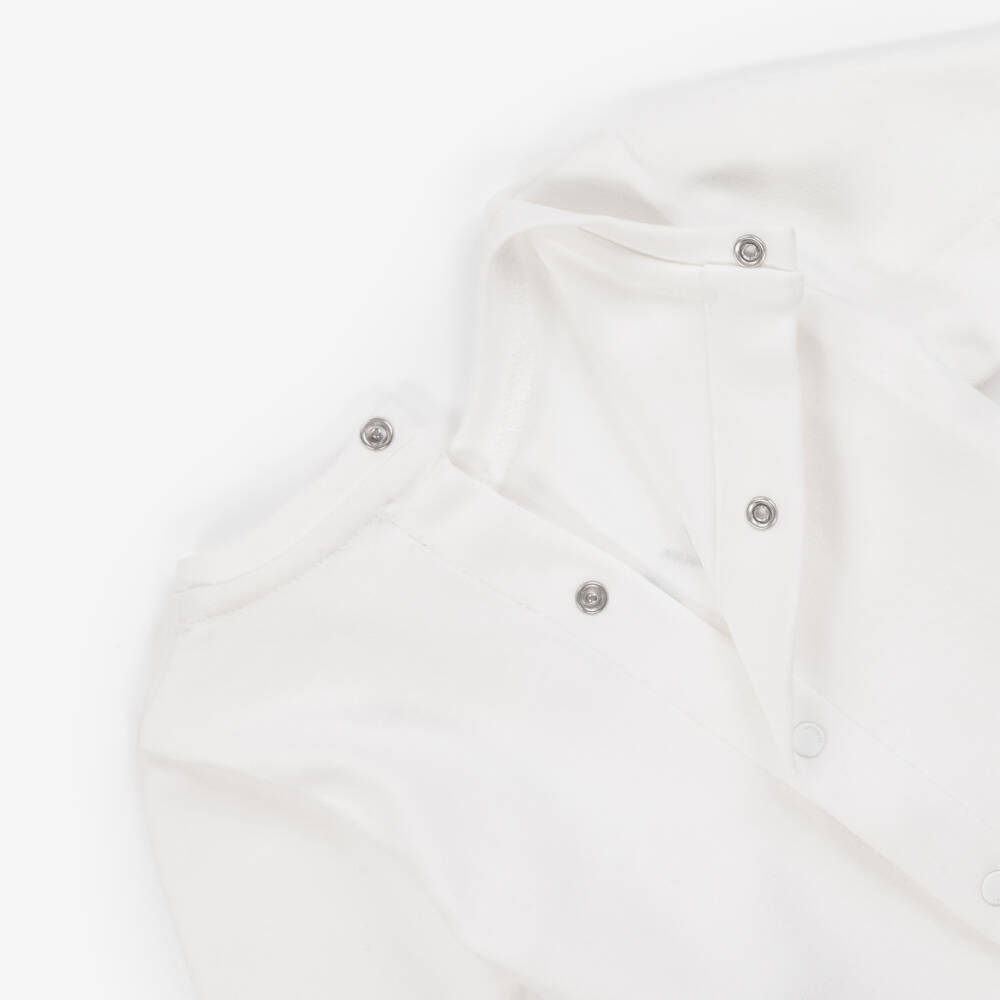 Givenchy-Baby Boys Ivory Quilted Jersey Trouser Set | Childrensalon Outlet