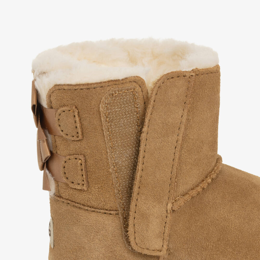 UGG-Baby Brown Suede Pre-Walker Boots | Childrensalon Outlet