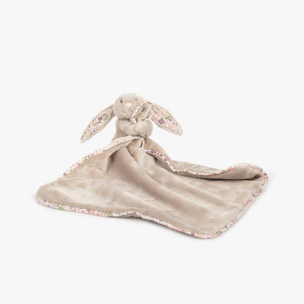 Jellycat-Baby Girls Blossom Beige Bunny Petal Doudou (48cm) | Childrensalon Outlet