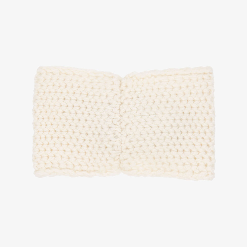 1 + in the family-Baby Girls Knitted Headband with Merino Wool | Childrensalon Outlet