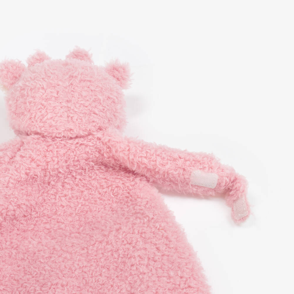Mayoral Newborn-Baby Girls Pink Faux Fur & Velour Giraffe Doudou (31cm) | Childrensalon Outlet