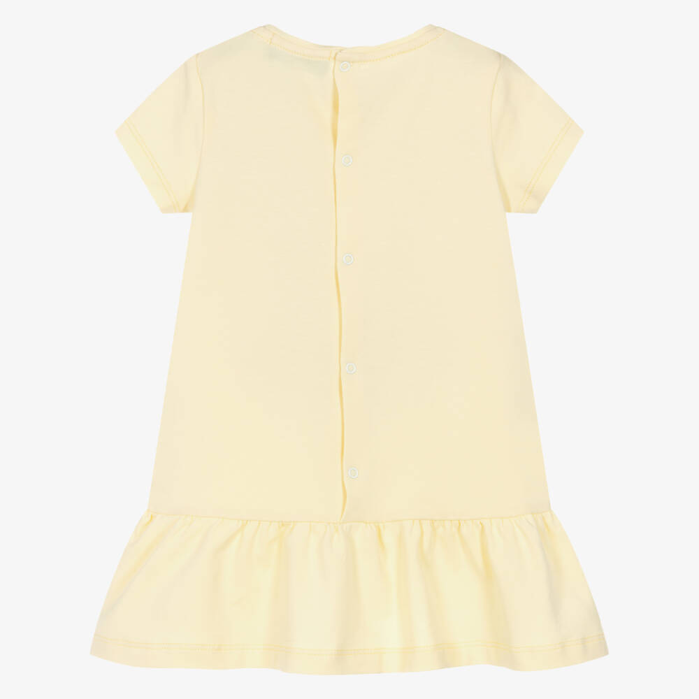 AIGNER-Baby Girls Yellow Cotton Crossbody Bag Dress | Childrensalon Outlet