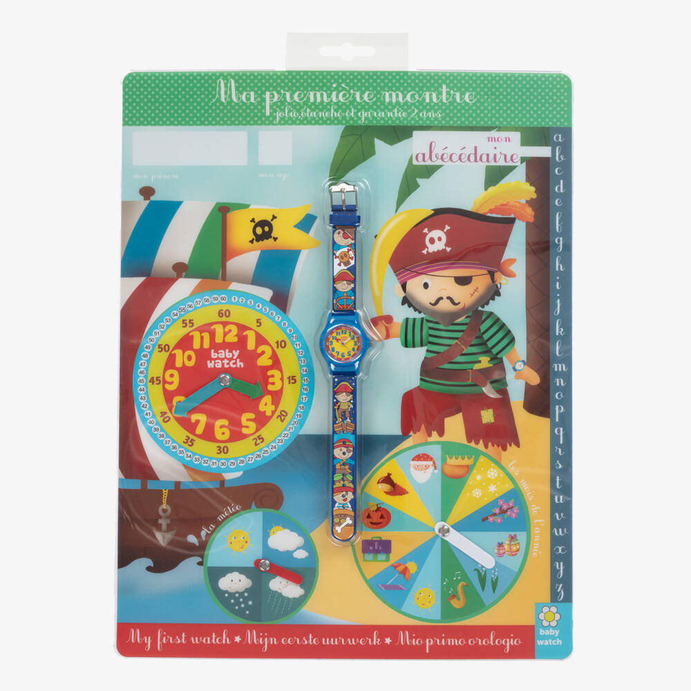 Baby Watch, Paris-Blue Pirate Analogue Watch | Childrensalon Outlet