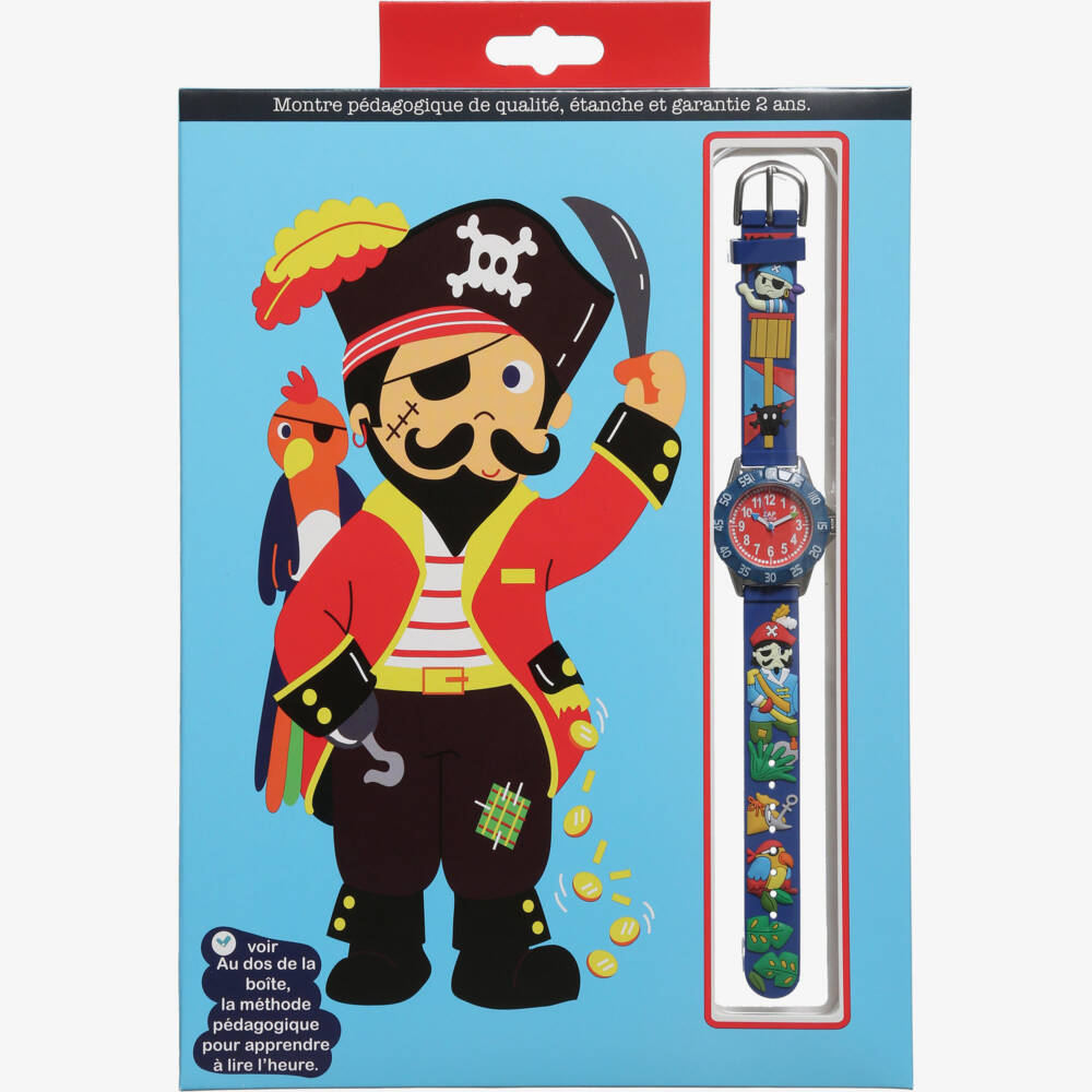 Baby Watch, Paris-Boys Blue Pirate Watch | Childrensalon Outlet