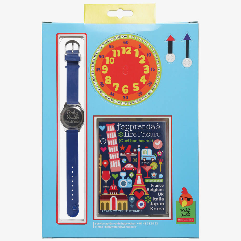 Baby Watch, Paris-Boys Blue Pirate Watch | Childrensalon Outlet