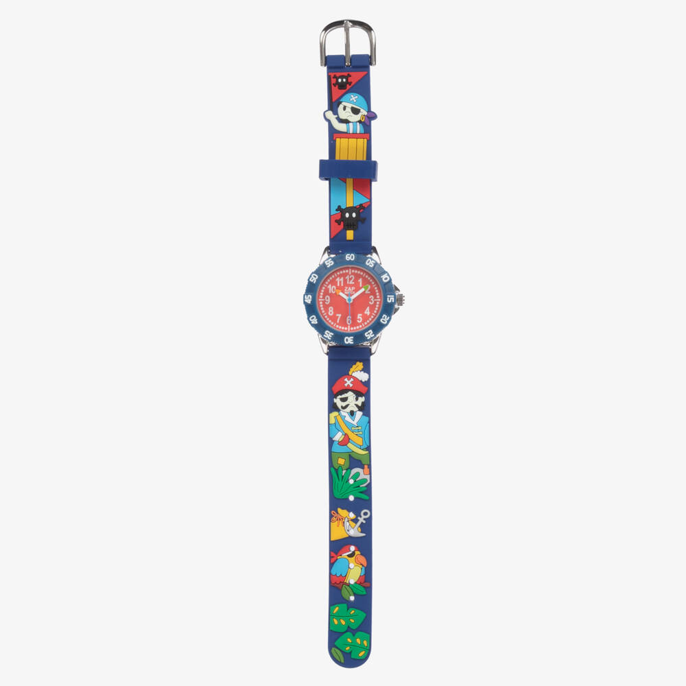 Baby Watch, Paris-Boys Blue Pirate Watch | Childrensalon Outlet