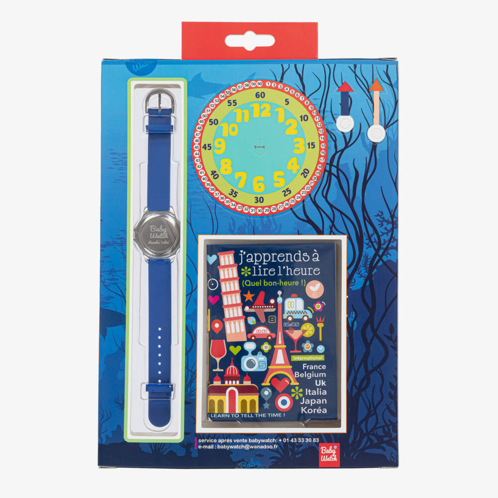 Baby Watch, Paris-Boys Royal Blue Shark Watch | Childrensalon Outlet
