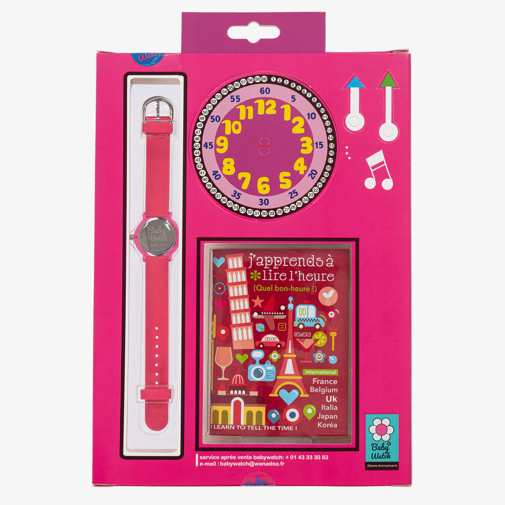 Baby Watch, Paris-Girls Pink Ballerina Watch  | Childrensalon Outlet
