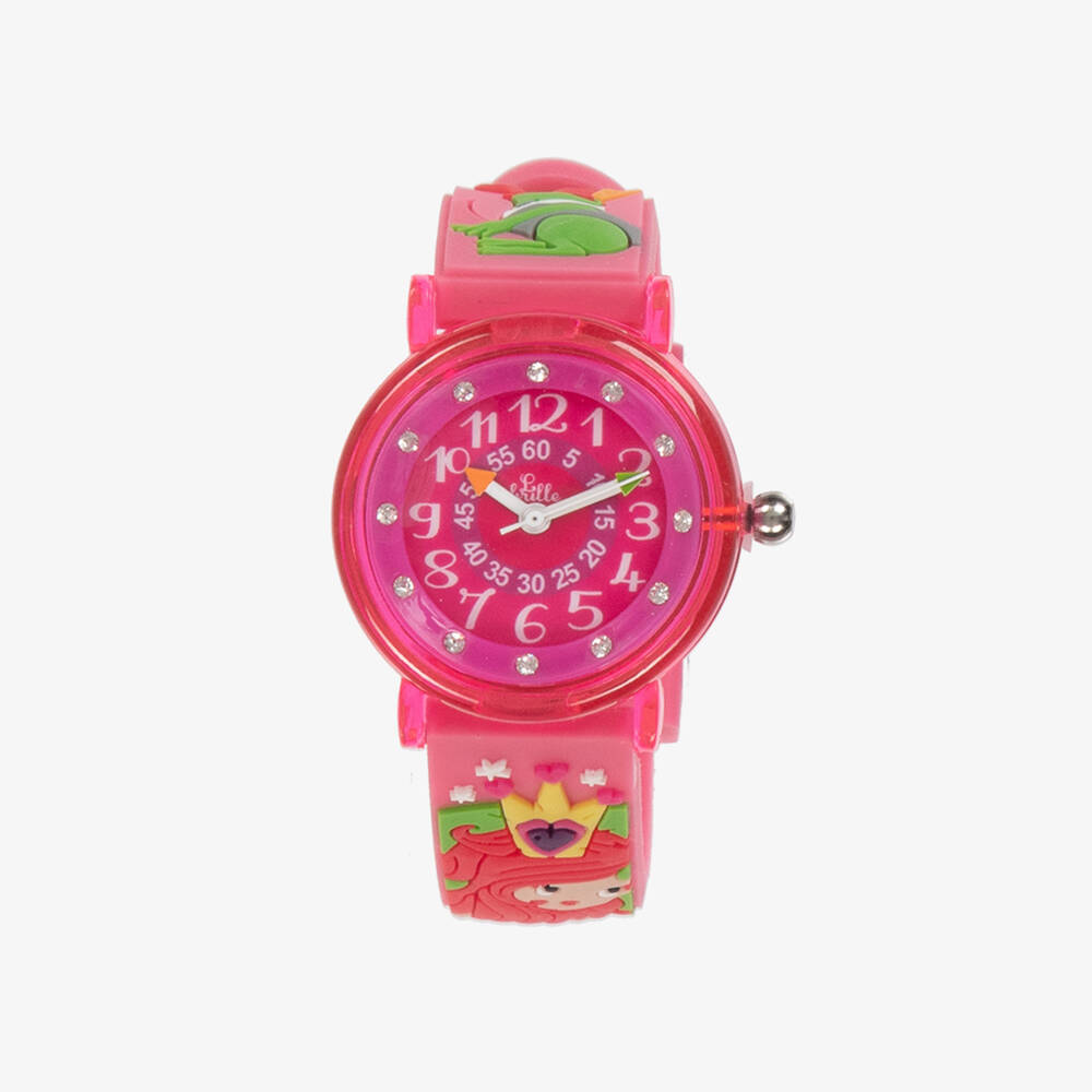 Baby Watch, Paris-Girls Pink Princess Watch | Childrensalon Outlet