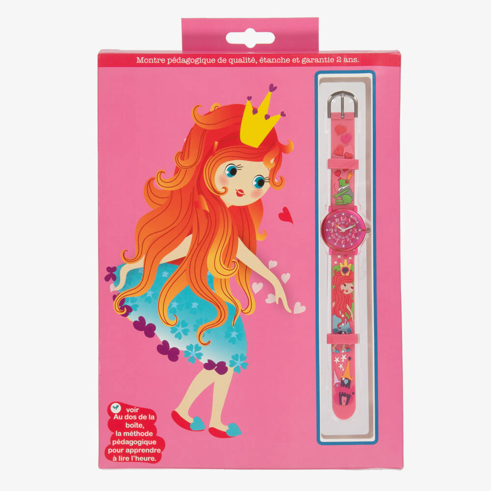 Baby Watch, Paris-Girls Pink Princess Watch | Childrensalon Outlet