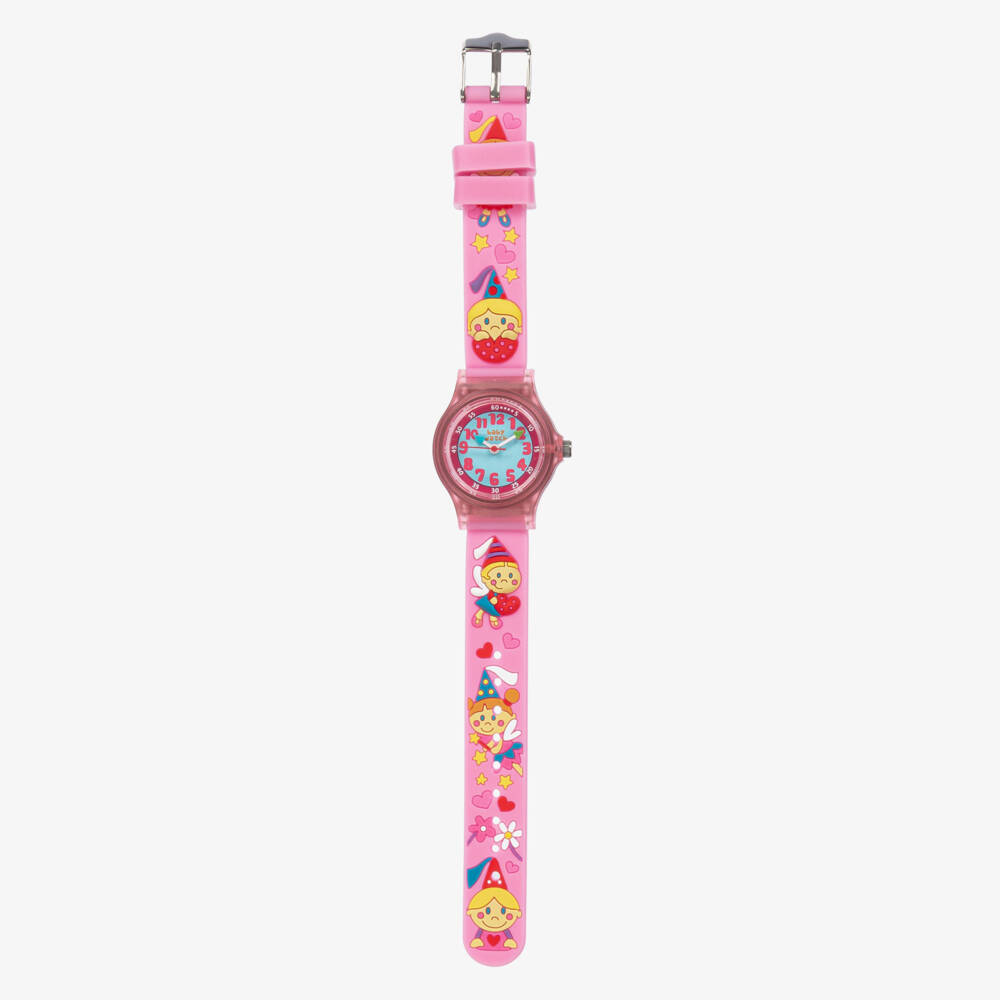 Baby Watch, Paris-Pink Princess Fairy Analogue Watch | Childrensalon Outlet