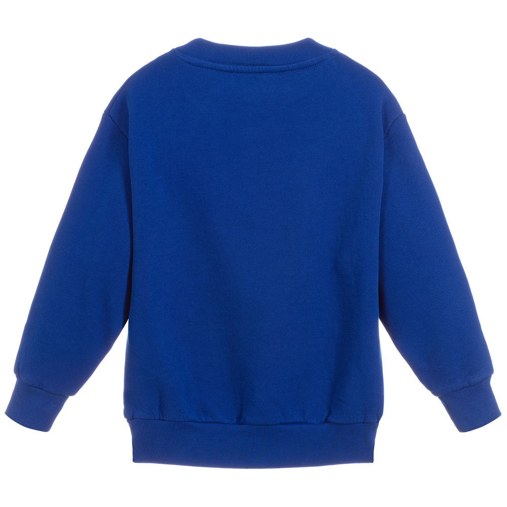balenciaga blue sweatshirt
