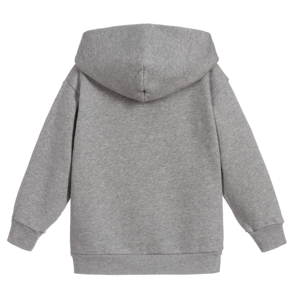 BALENCIAGA KIDS Hoodie Grey Male 4 yrs