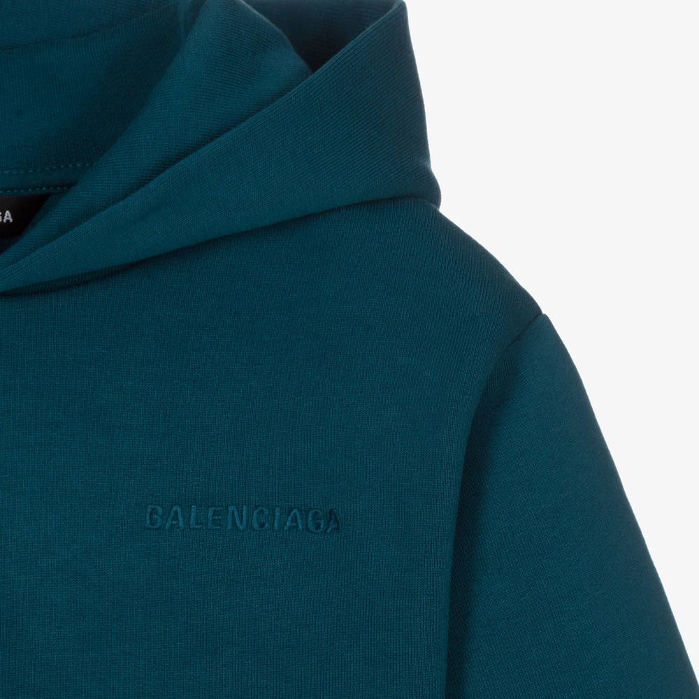 Balenciaga store green hoodie