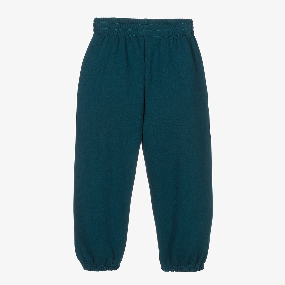 بالينسياغا-جوغرز قطن جيرسي لون أزرق فيروزي | Childrensalon Outlet