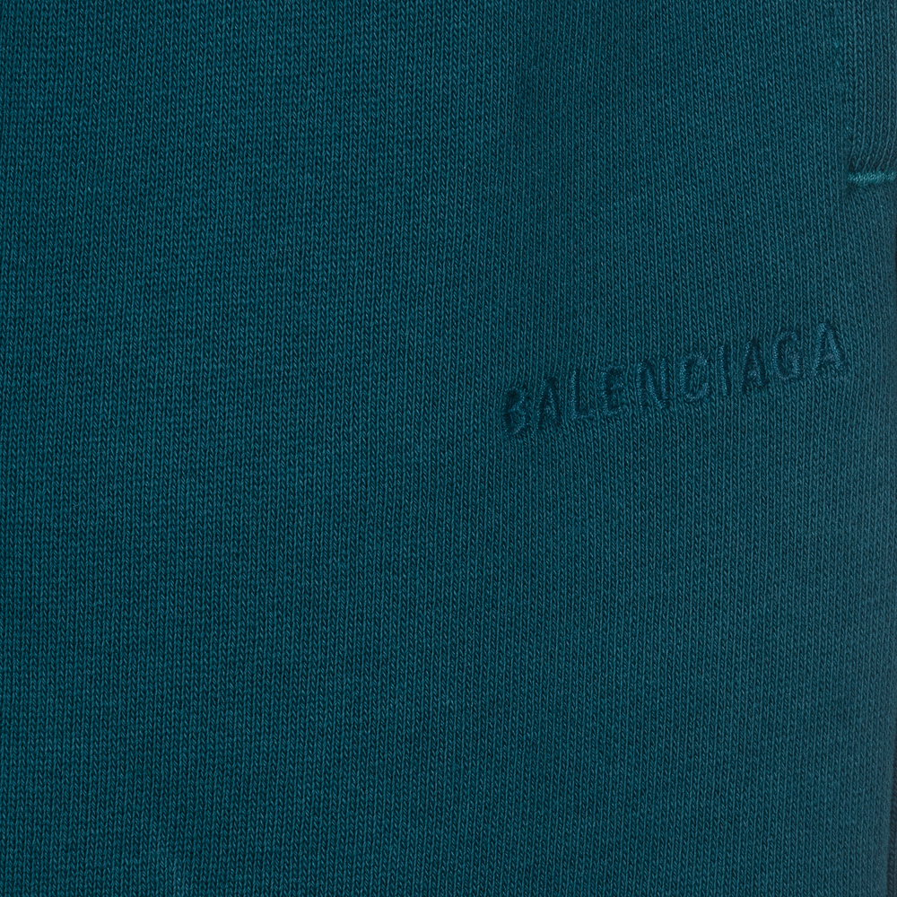 بالينسياغا-جوغرز قطن جيرسي لون أزرق فيروزي | Childrensalon Outlet