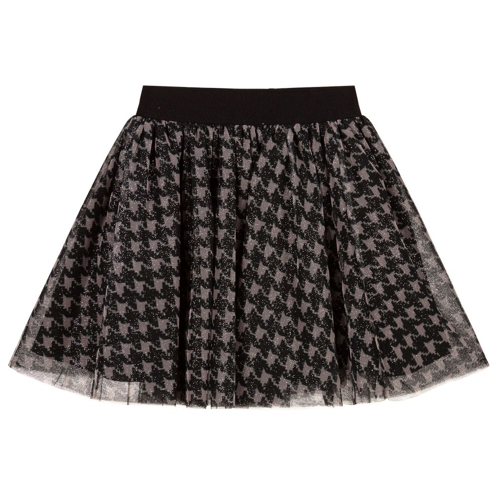 Balloon Chic-Black & Pink Tulle Skirt | Childrensalon Outlet