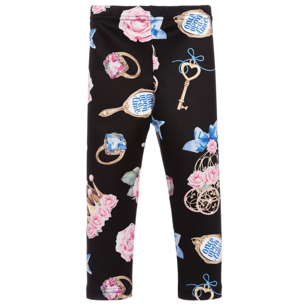 Balloon Chic-ليغنغز لون أسود، زهري وأزرق للبنات | Childrensalon Outlet