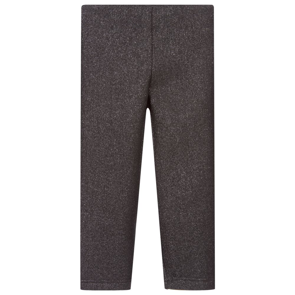 Balloon Chic-Girls Black Sparkly Trousers  | Childrensalon Outlet