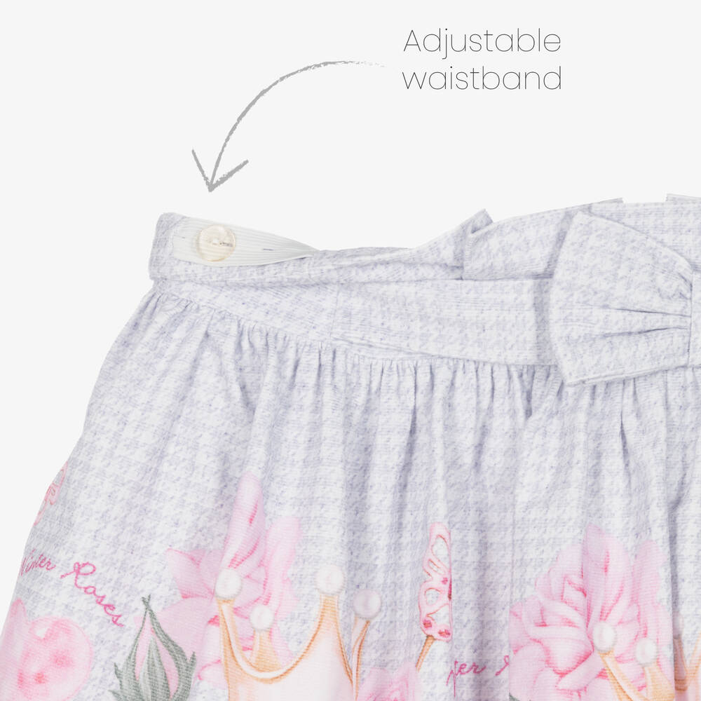 Cotton rose skirt shop