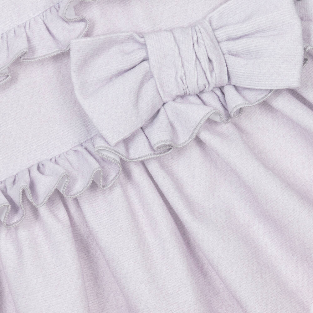 Balloon Chic-Girls Lilac Pink Cotton Dress | Childrensalon Outlet