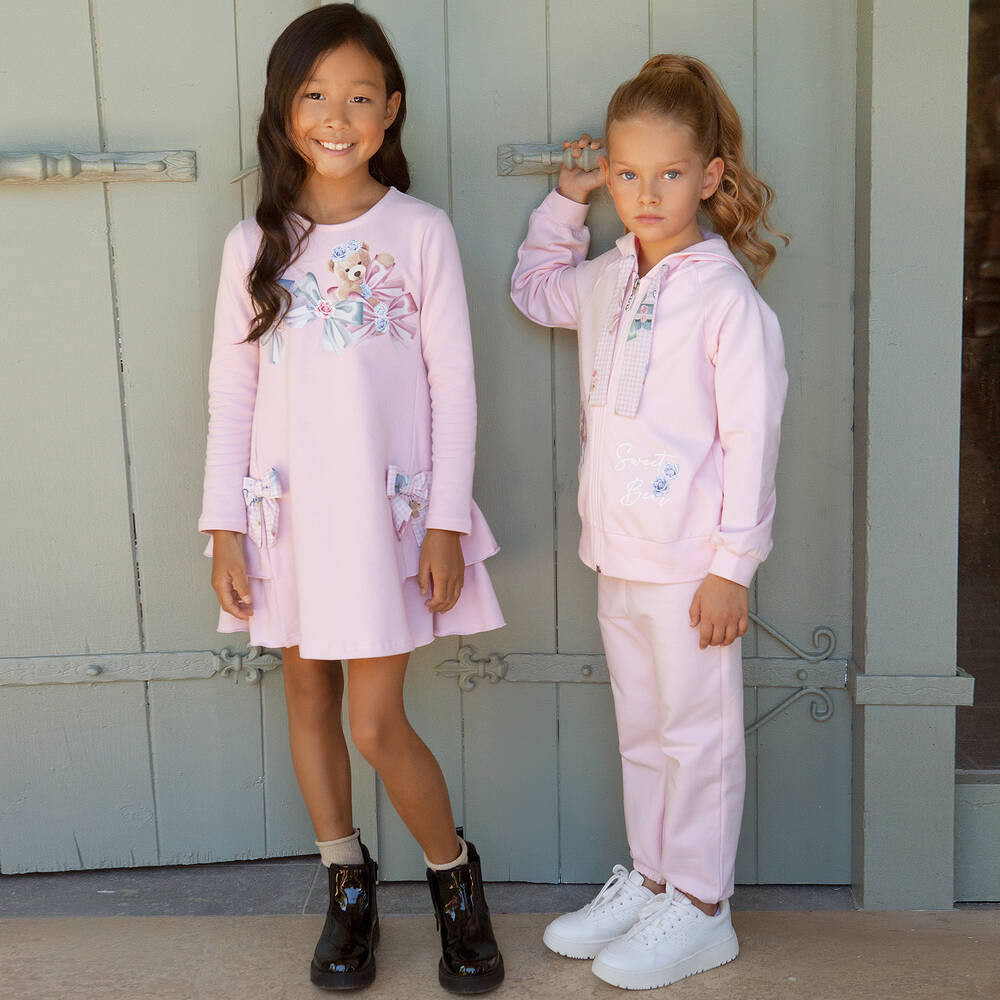 BALLOON CHIC - Teddy Blouse Dress  - Pink main image 1
