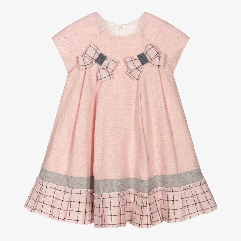 Balloon Chic - Розовое хлопковое платье для девочек | Childrensalon