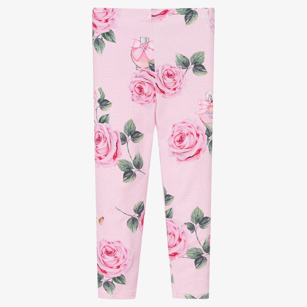 Pink rose deals leggings