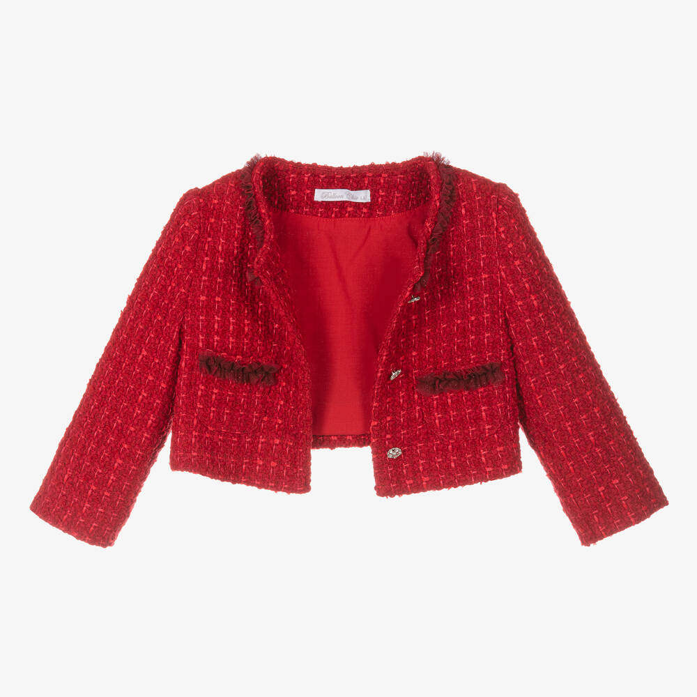 Red girls blazer store
