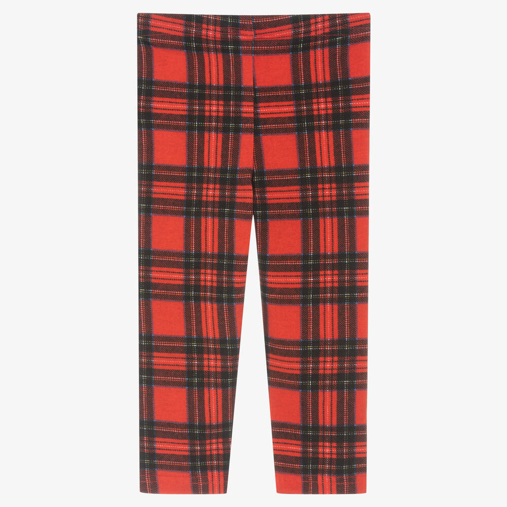 Girls checkered leggings outlet