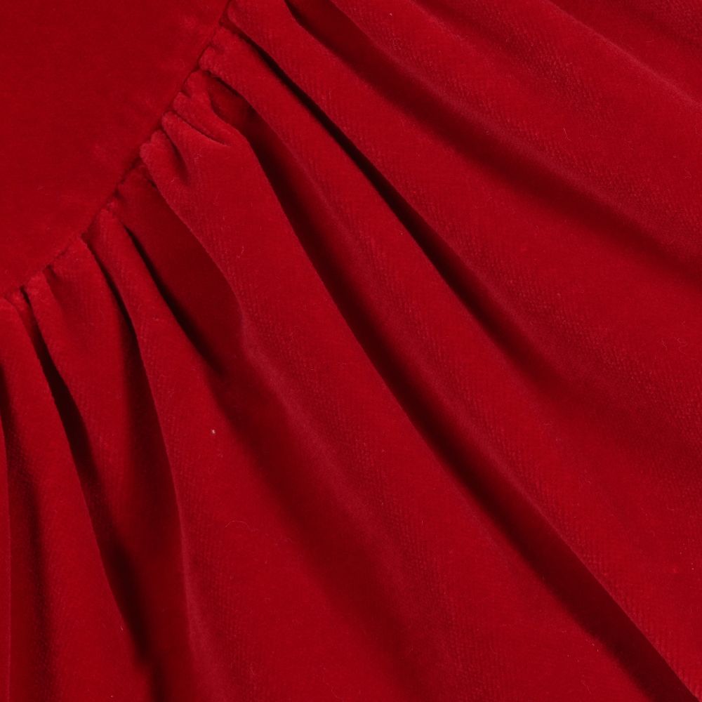 Balloon Chic-Girls Red Velvet Dress | Childrensalon Outlet