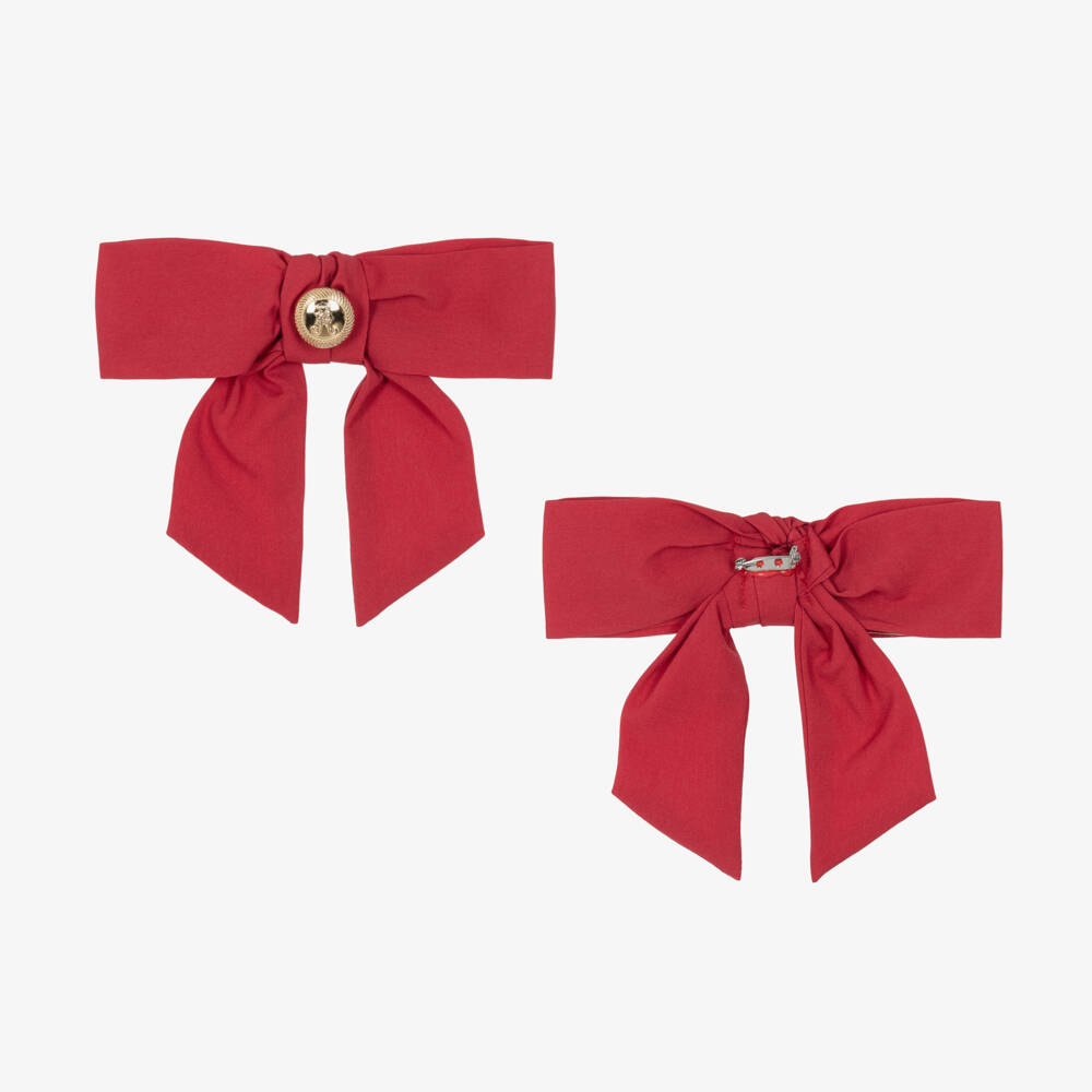 Balloon Chic-Girls Sleeveless Tartan Dress with Bow | Childrensalon Outlet