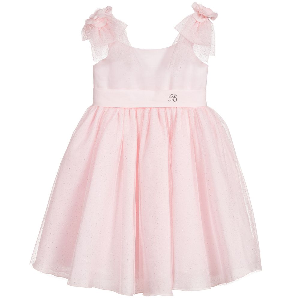 Balloon Chic - Pink Sparkly Tulle Dress | Childrensalon