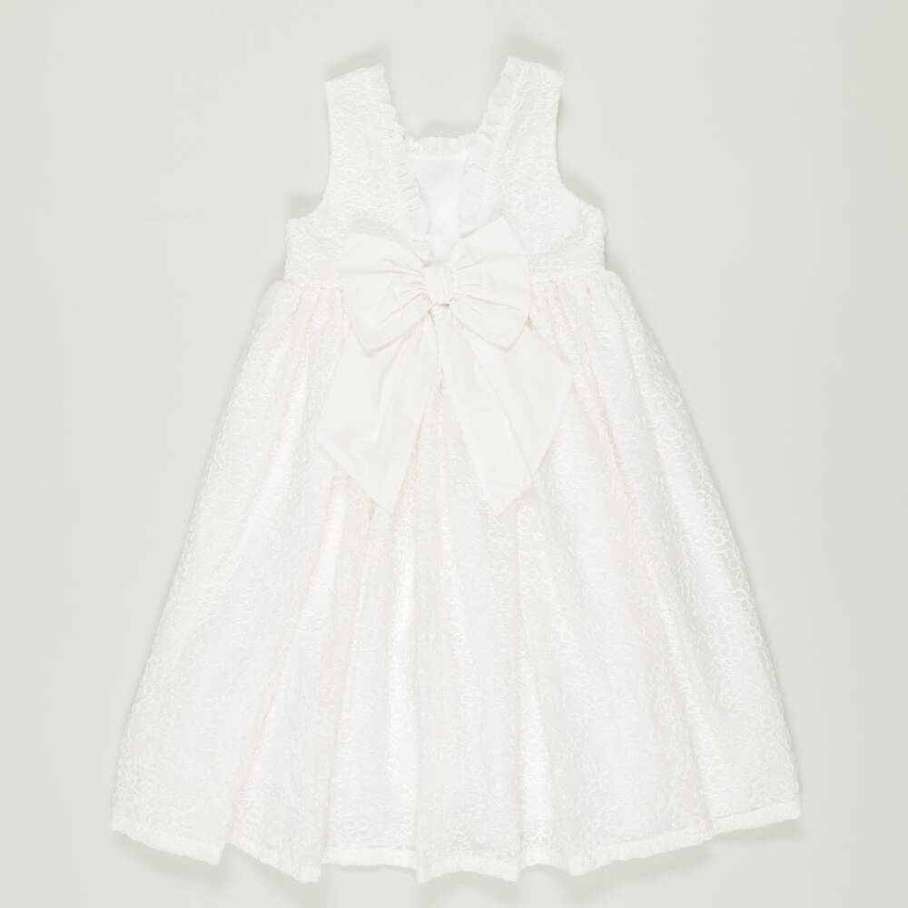 Balloon Chic-Preloved Girls Ivory Lace Dress | Childrensalon Outlet