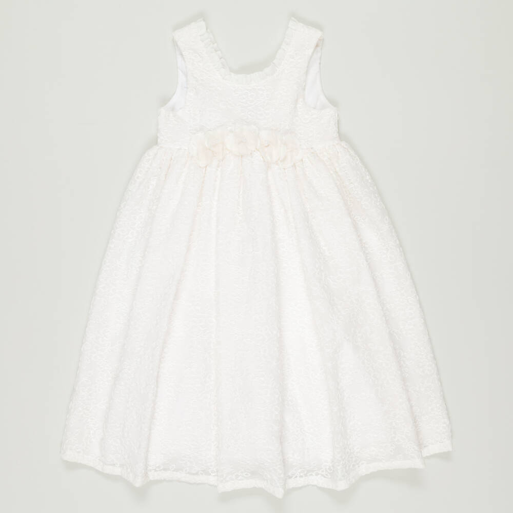 Balloon Chic-Preloved Girls Ivory Lace Dress | Childrensalon Outlet