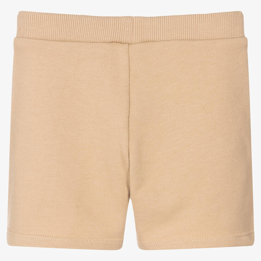 Balmain-Beige Cotton Baby Shorts | Childrensalon Outlet