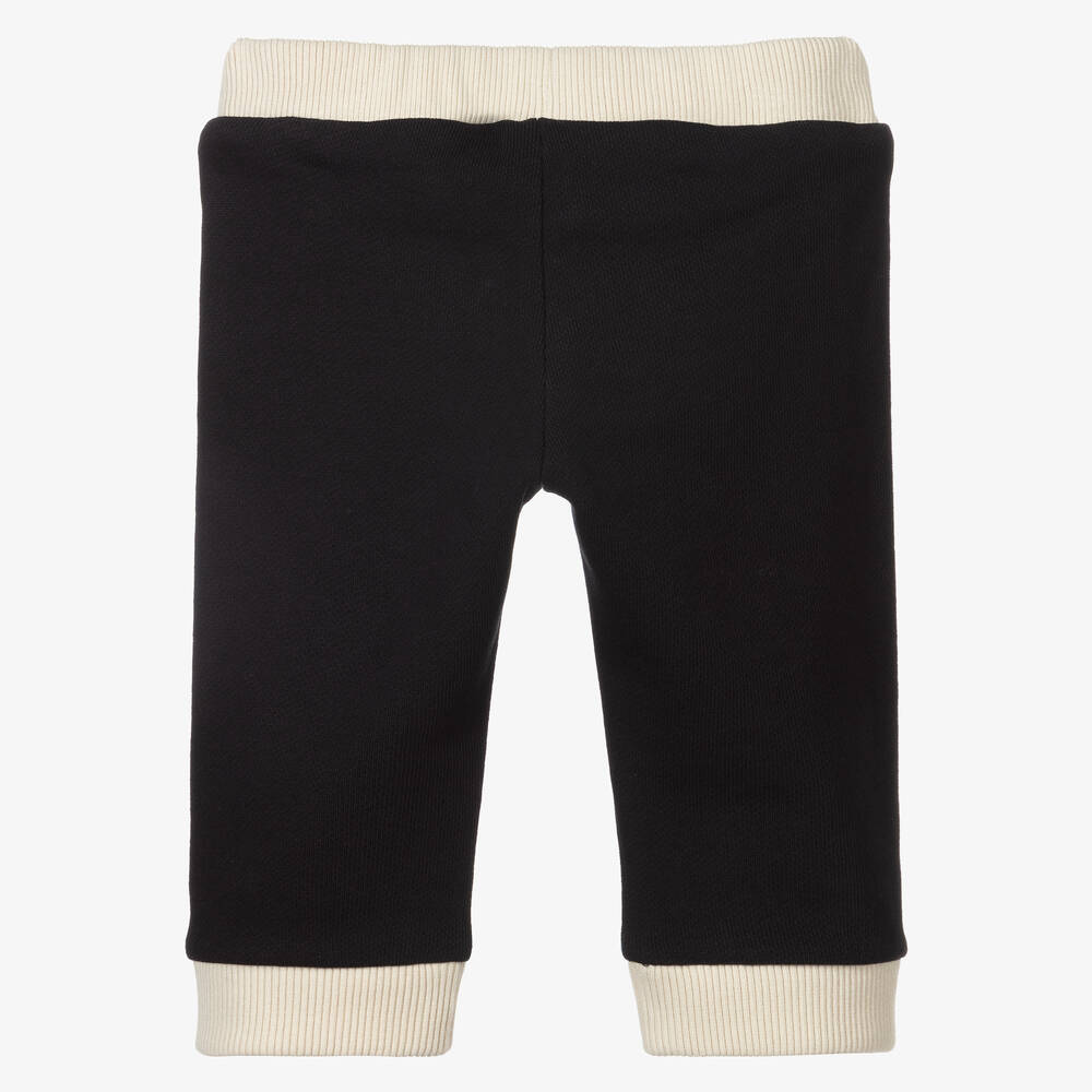 Balmain-Черные хлопковые джоггеры для малышей | Childrensalon Outlet