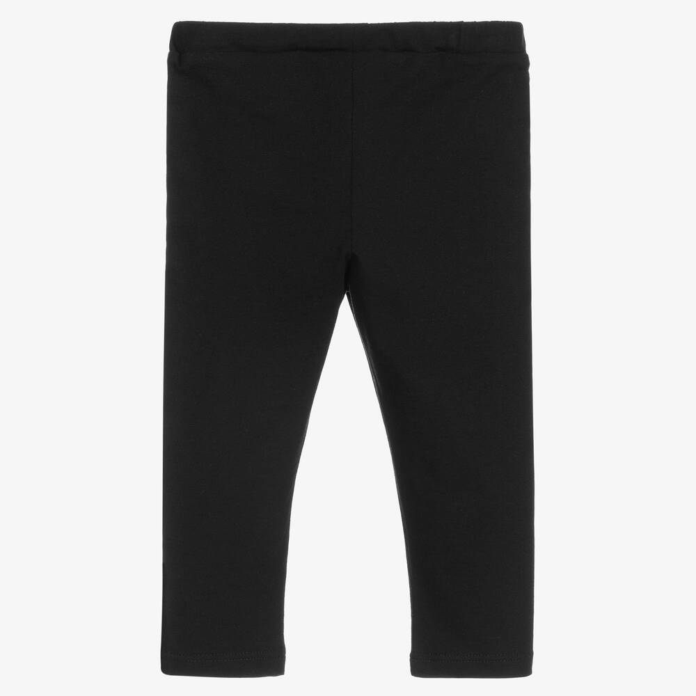 Balmain-Легинсы черного и золотистого цвета | Childrensalon Outlet